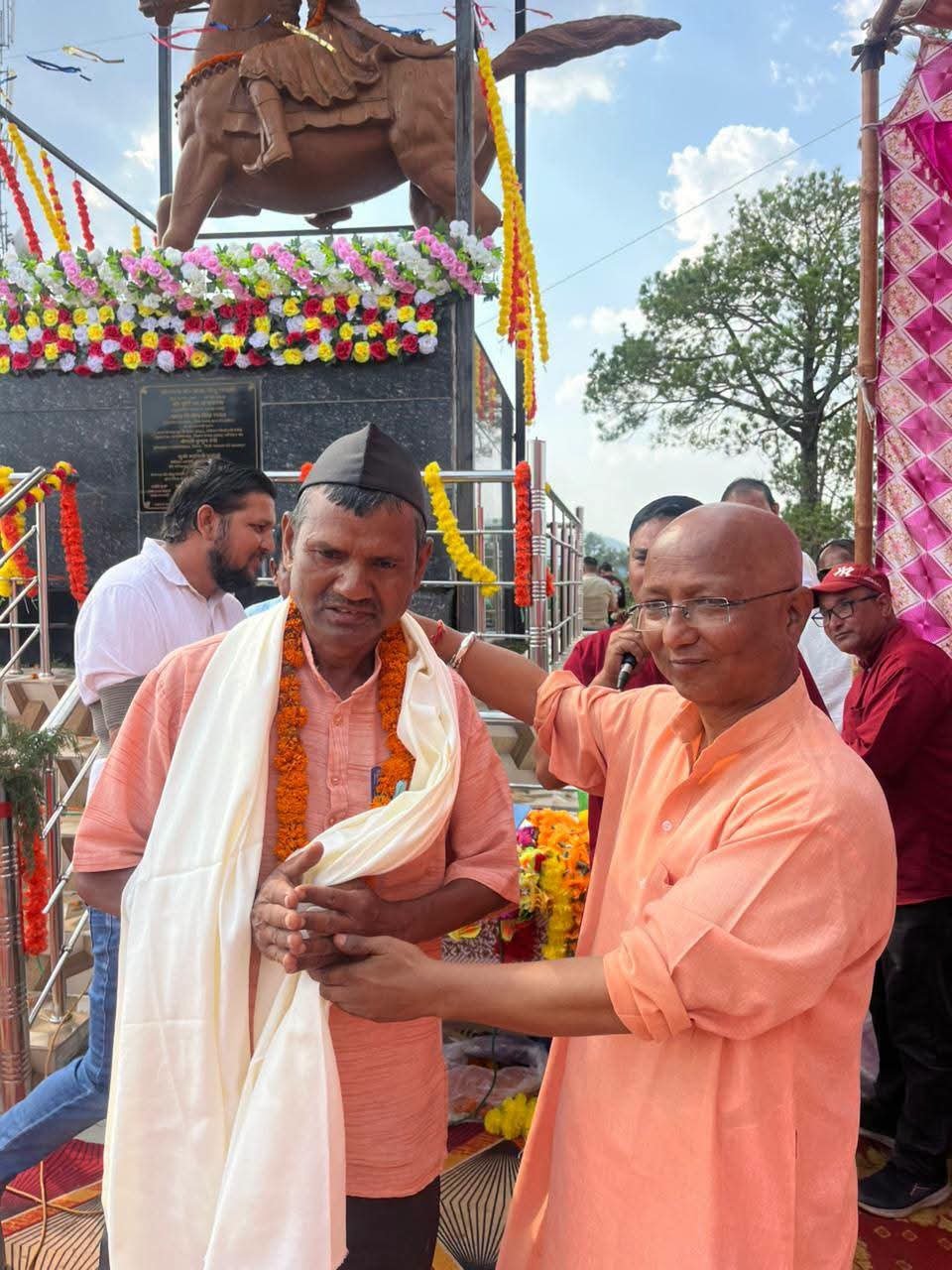 तीलू रौतेली शौर्य स्मरण कौथिग में विधायक दिलीप रावत हुए सम्मिलित