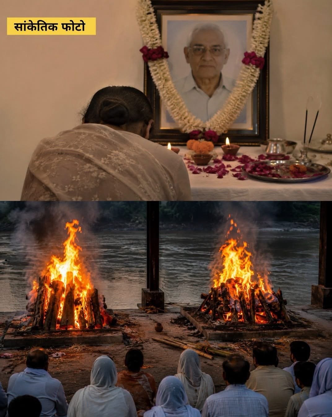 हल्द्वानी में मार्मिक घटना: पति के निधन के कुछ घंटों बाद पत्नी ने भी तोड़ा दम, एक साथ हुई दोनों की अंतिम विदाई
