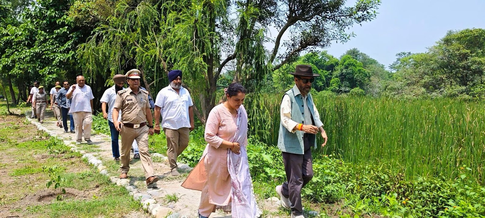 आसन कंजर्वेशन पार्क पहुंचे विधायक मुन्ना सिंह चौहान, बोले- जनसहभागिता से ही संभव है प्रभावी वन संरक्षण