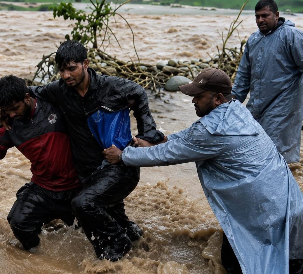 देहरादून में बड़ा हादसा टला: उफनती गोहना नदी में स्कूटी समेत बहा युवक, दो युवकों ने जान जोखिम में डाल बचाई जिंदगी
