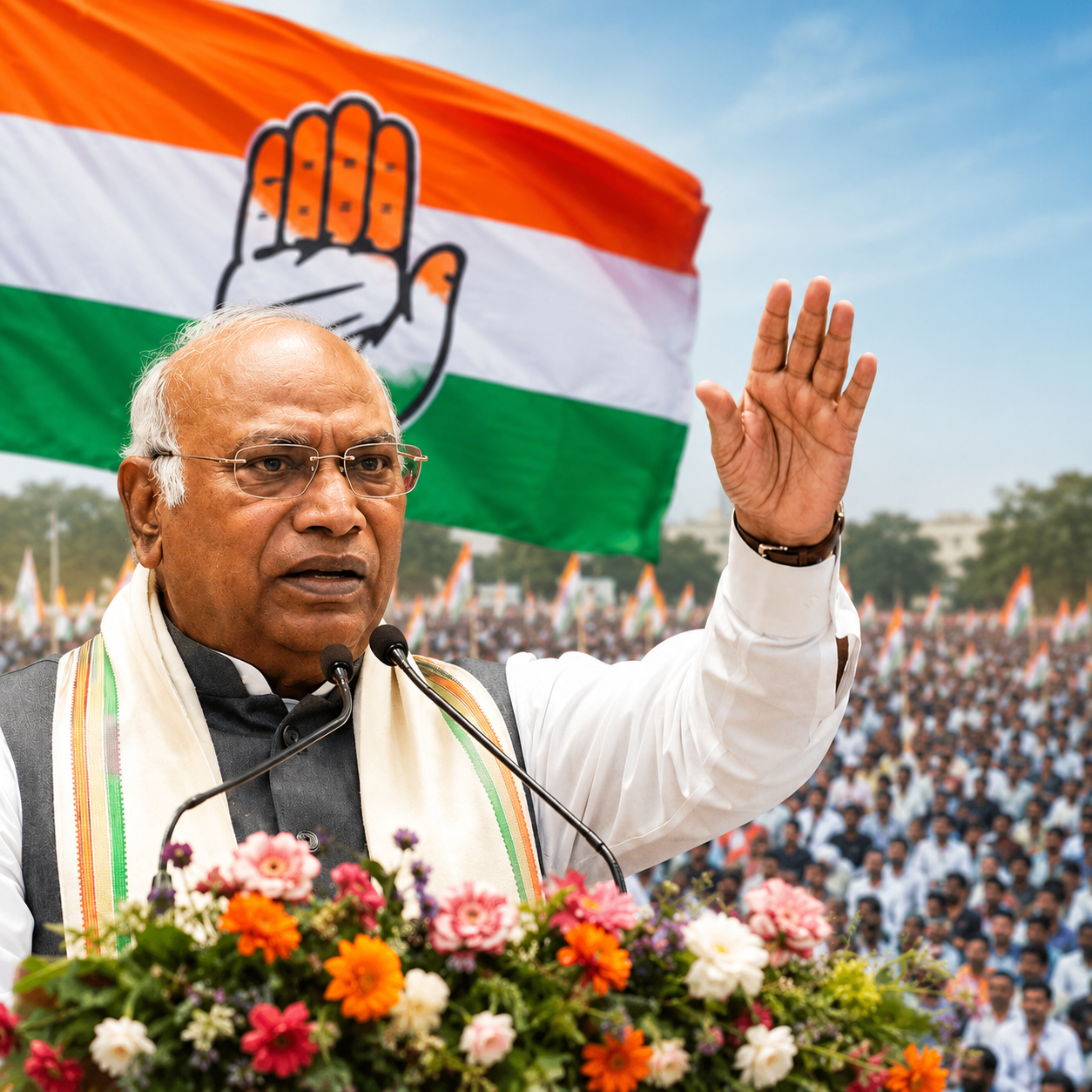 परिवर्तन का शंखनाद: कांग्रेस अध्यक्ष मल्लिकार्जुन खड़गे दो दिवसीय उत्तराखंड दौरे पर