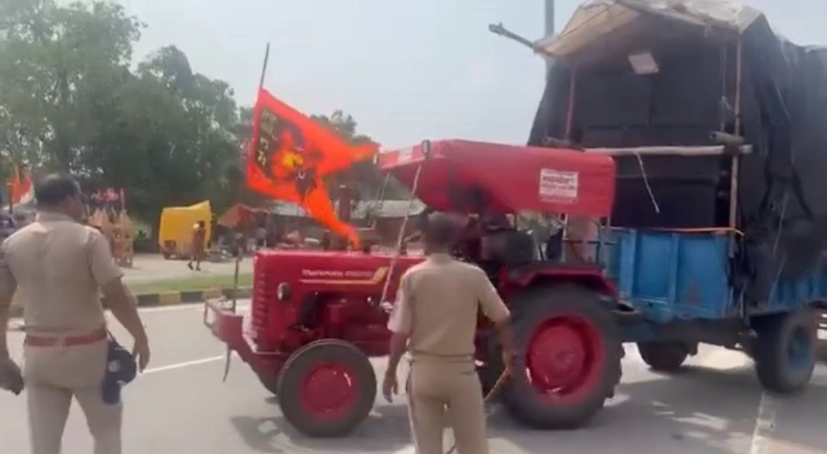 कांवड़ मेले में सुरक्षा पर सख्ती: ऊंचे डीजे वाले 12 कांवड़ वाहन नारसन बॉर्डर से लौटाए