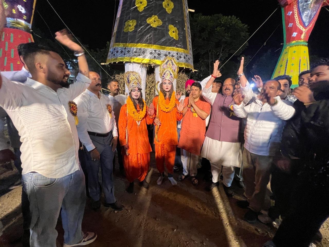 प्रेमनगर में हर्षोल्लास के साथ मनाया गया विजयदशमी का पर्व, हजारों की संख्या में उमड़े क्षेत्रवासी
