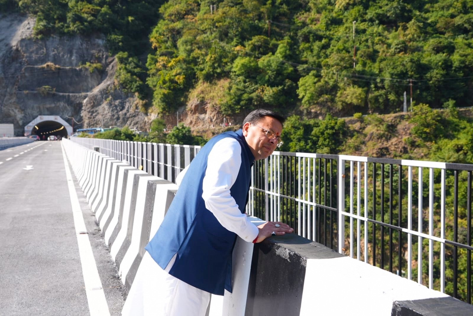 रुद्रप्रयाग में 156 करोड़ की पुल-सुरंग परियोजना का ट्रायल शुरू, जल्द होगा लोकार्पण: सीएम धामी